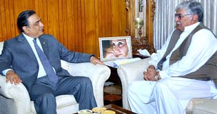Govt. working on Malakand Pilot Project: Zardari